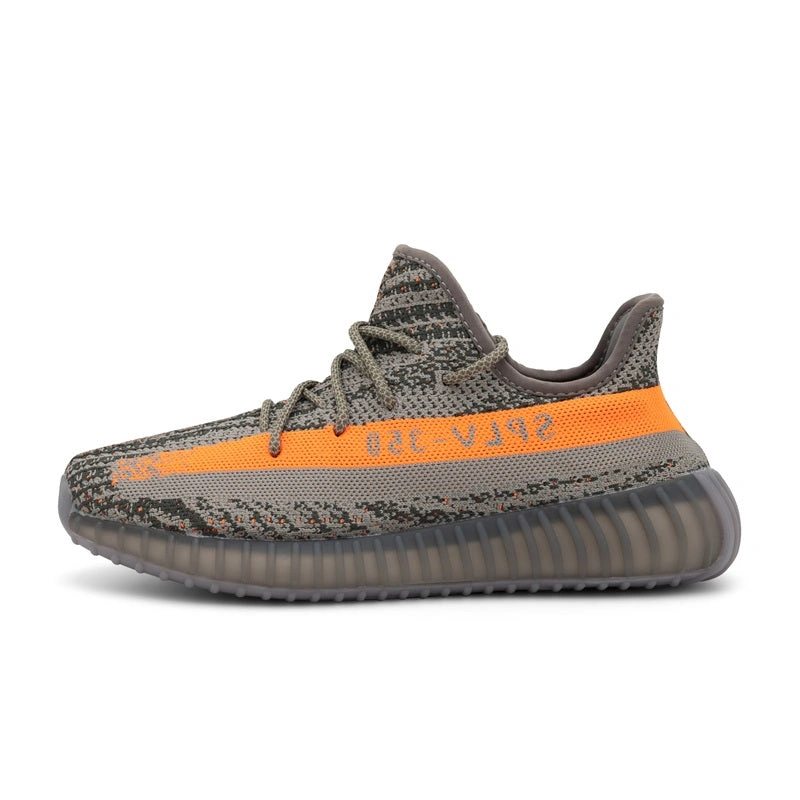 Boost-Schuhe! Grau & Orange: Dein Workout-Traum. Premium-Sneaker für Erwachsene. 350V-Style. Sportlich & stylisch!